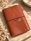 Carnet en cuir rechargeable